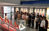 經(jīng)濟管理系黨總支開展參觀“紅色文化藝術(shù)館”，獻禮建黨100周年活動